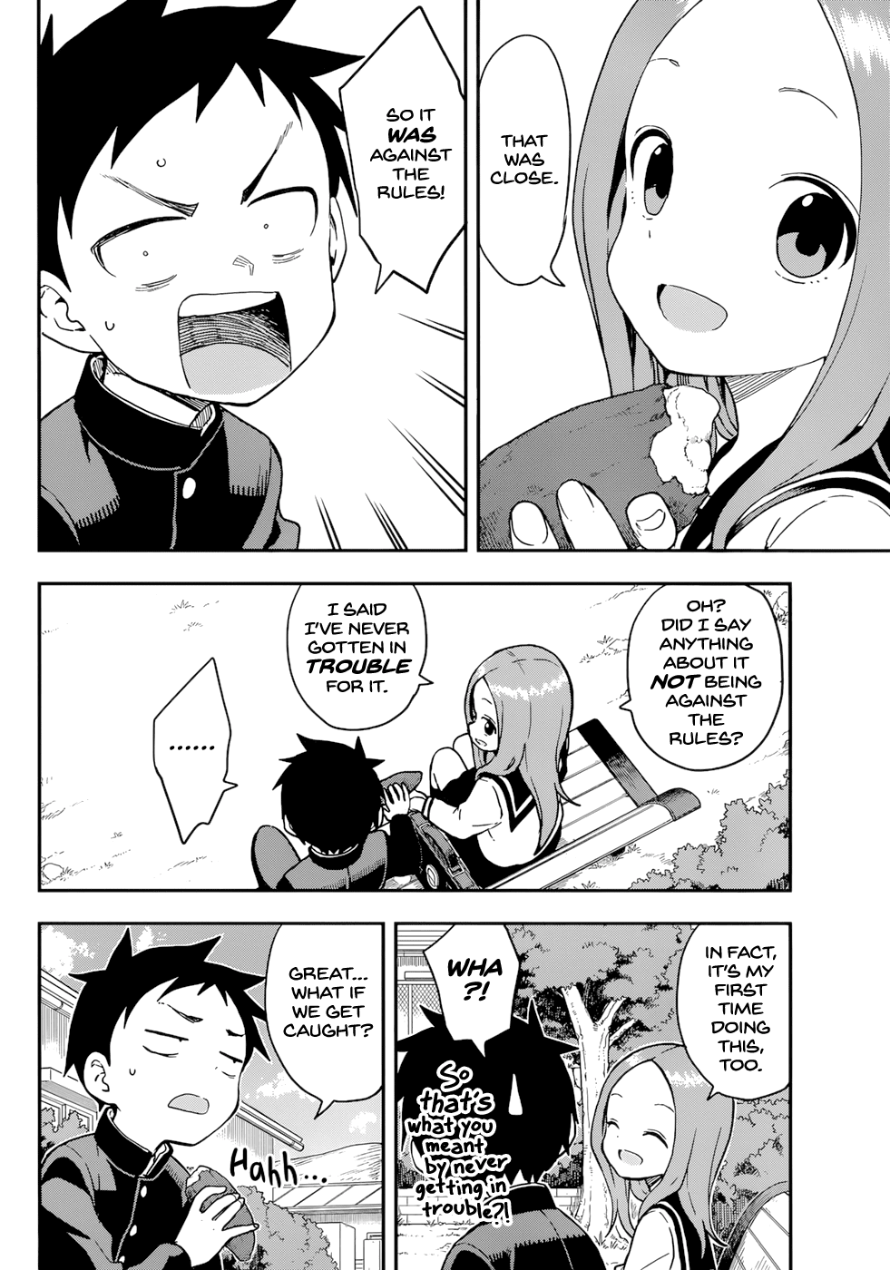 Karakai Jouzu no Takagi-san Chapter 156 page 14 - Chapter 156: Buying Snacks