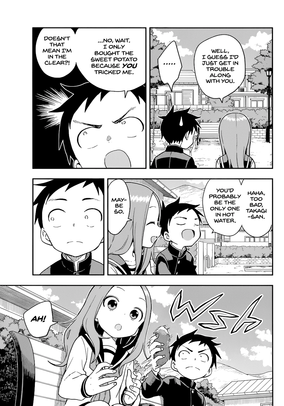 Karakai Jouzu no Takagi-san Chapter 156 page 15 - Chapter 156: Buying Snacks