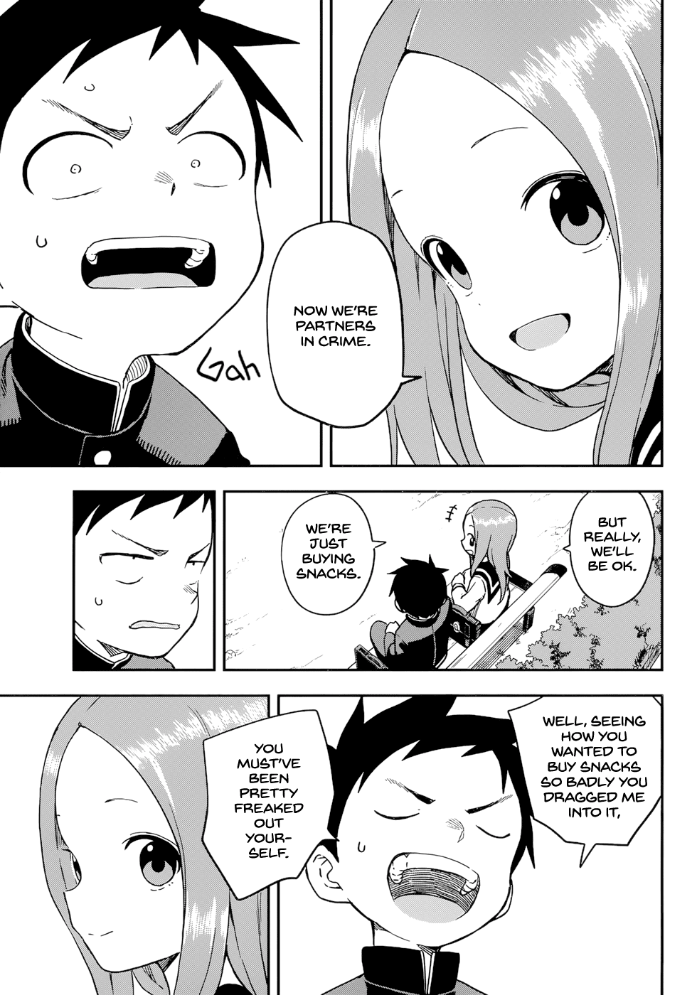 Karakai Jouzu no Takagi-san Chapter 156 page 17 - Chapter 156: Buying Snacks