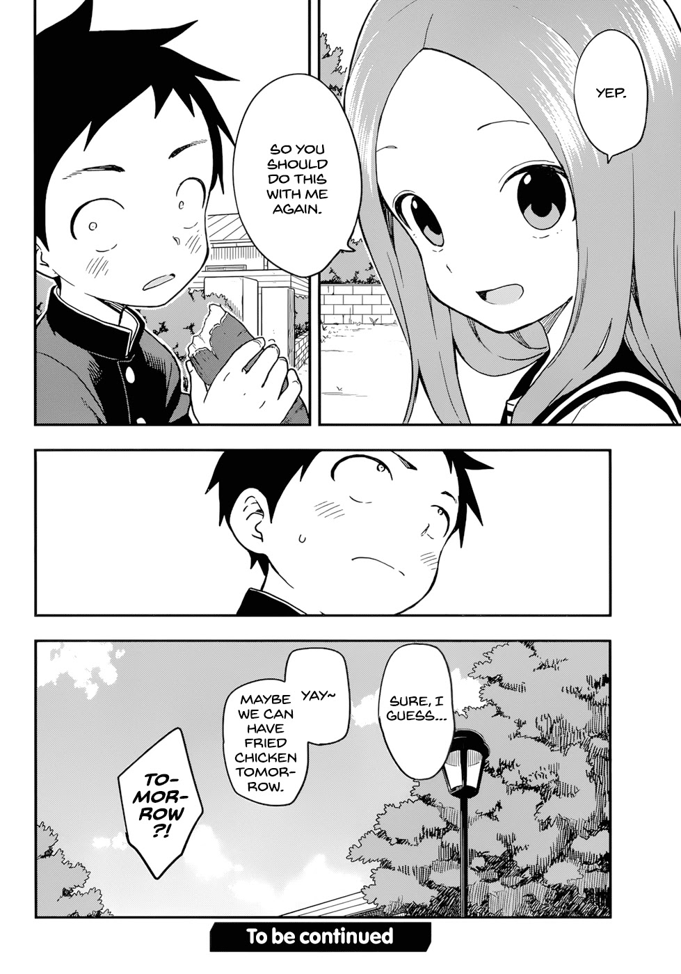 Karakai Jouzu no Takagi-san Chapter 156 page 18 - Chapter 156: Buying Snacks
