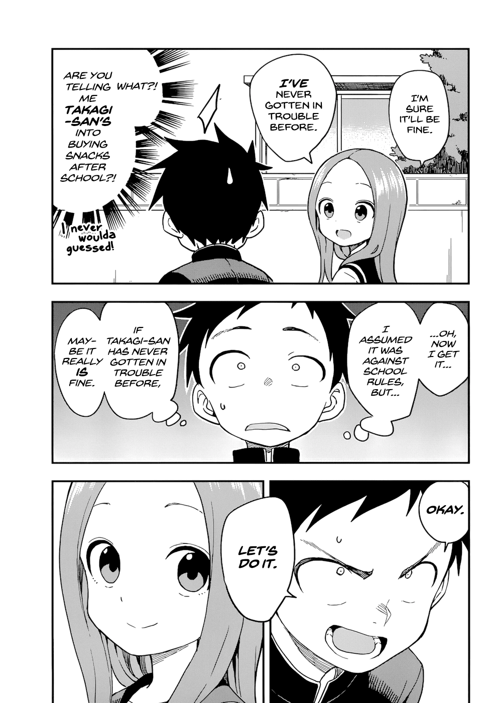 Karakai Jouzu no Takagi-san Chapter 156 page 7 - Chapter 156: Buying Snacks