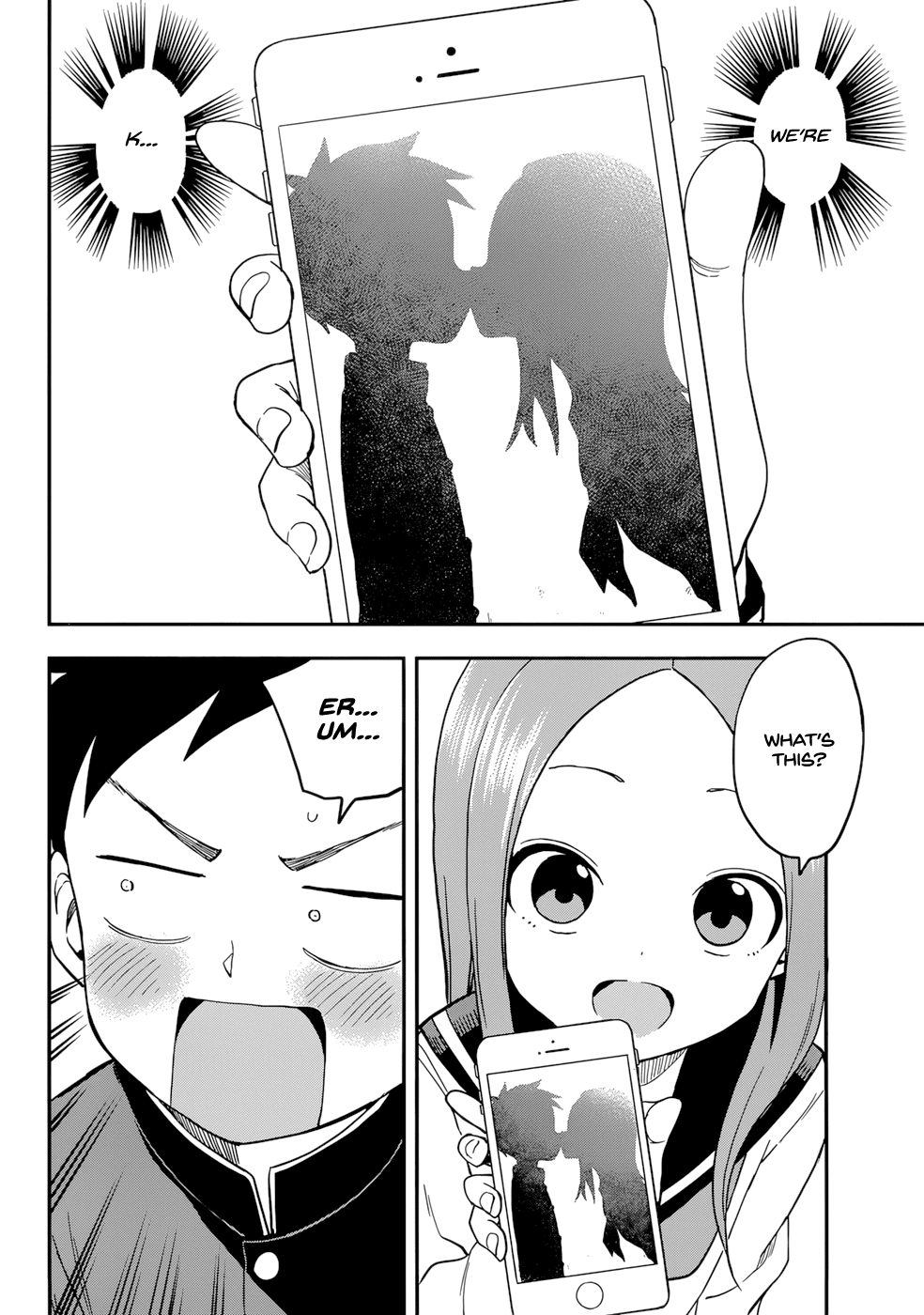 Karakai Jouzu no Takagi-san Chapter 157 page 12 - Chapter 157: Playing With Shadows