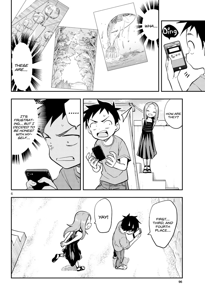 Karakai Jouzu no Takagi-san Chapter 158 page 8 - Chapter 158: Beautiful Things