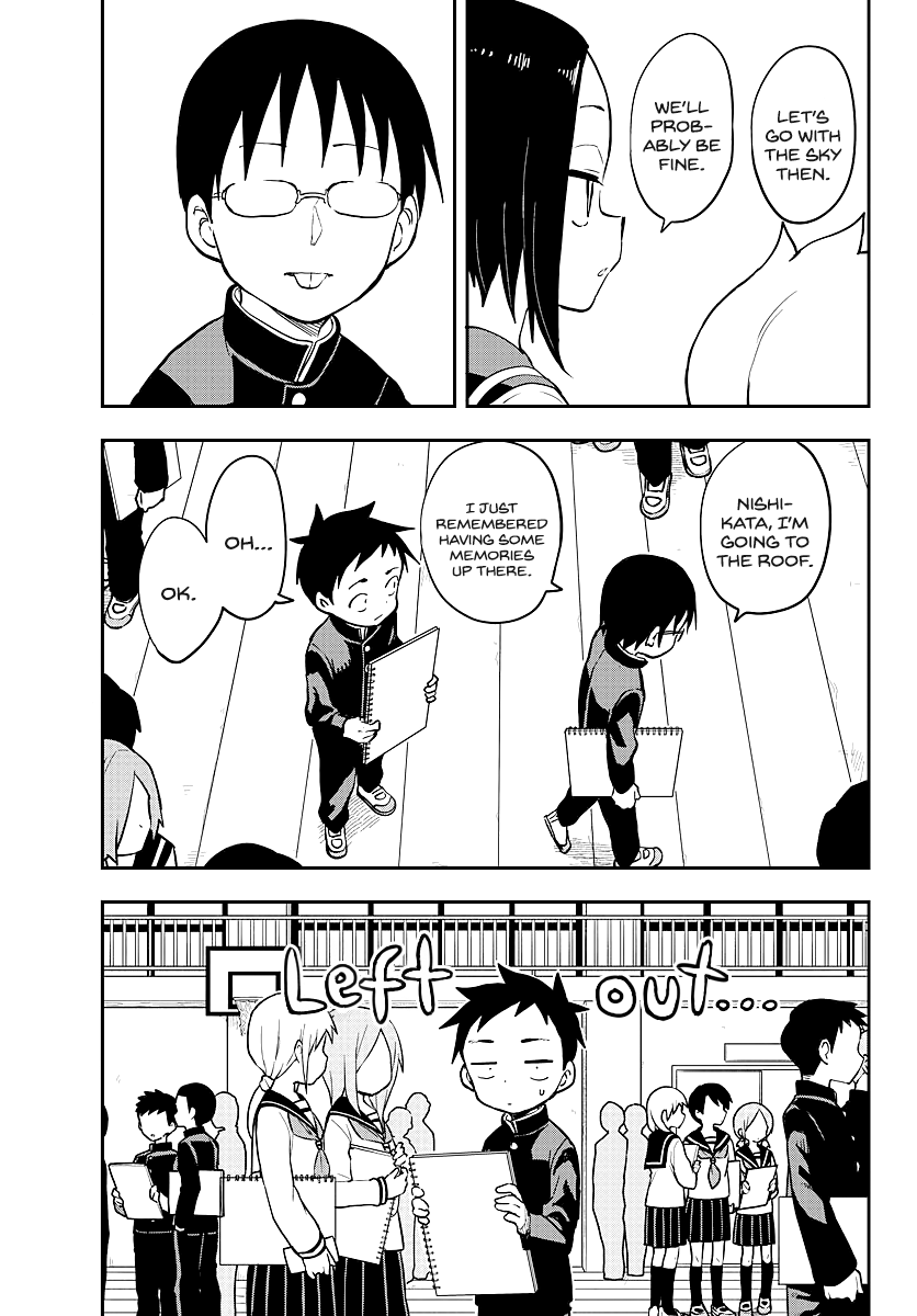 Karakai Jouzu no Takagi-san Chapter 159 page 9 - Chapter 159: Sketch