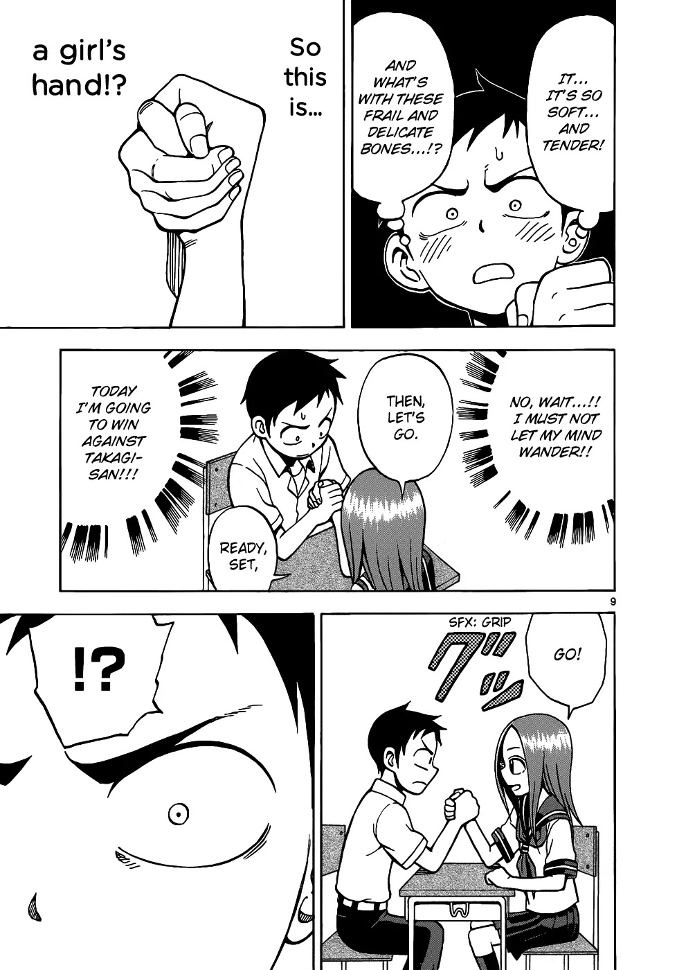 Karakai Jouzu no Takagi-san Chapter 16 page 10 - Chapter 16: Arm Wrestling
