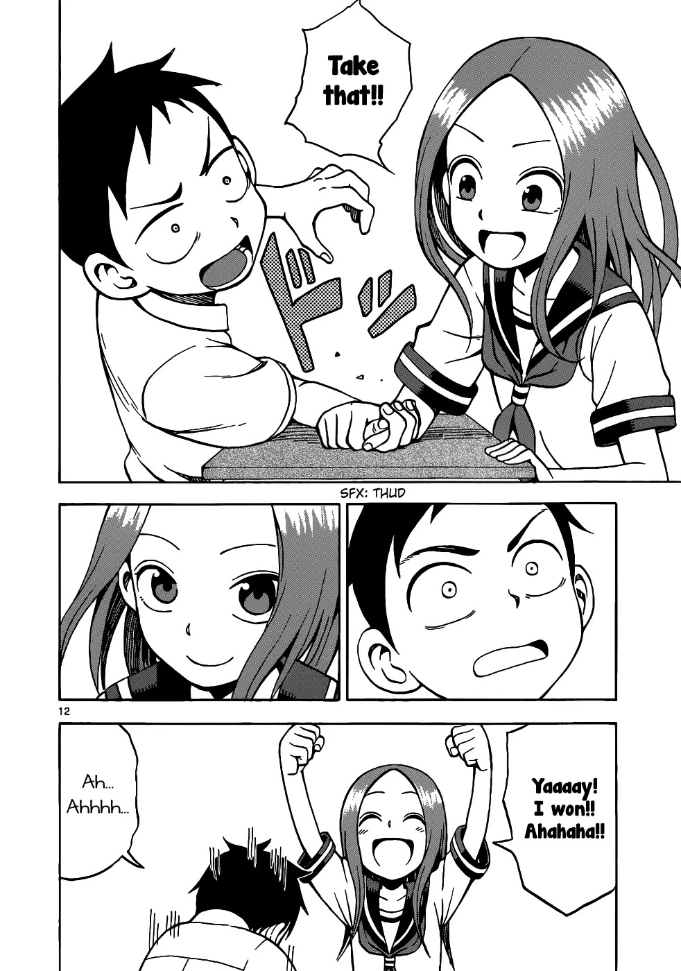 Karakai Jouzu no Takagi-san Chapter 16 page 13 - Chapter 16: Arm Wrestling