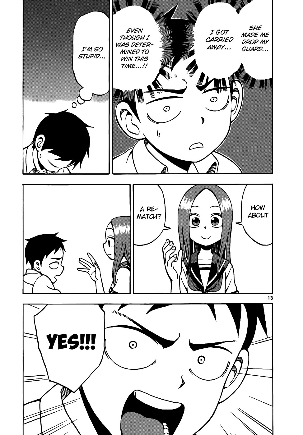Karakai Jouzu no Takagi-san Chapter 16 page 14 - Chapter 16: Arm Wrestling