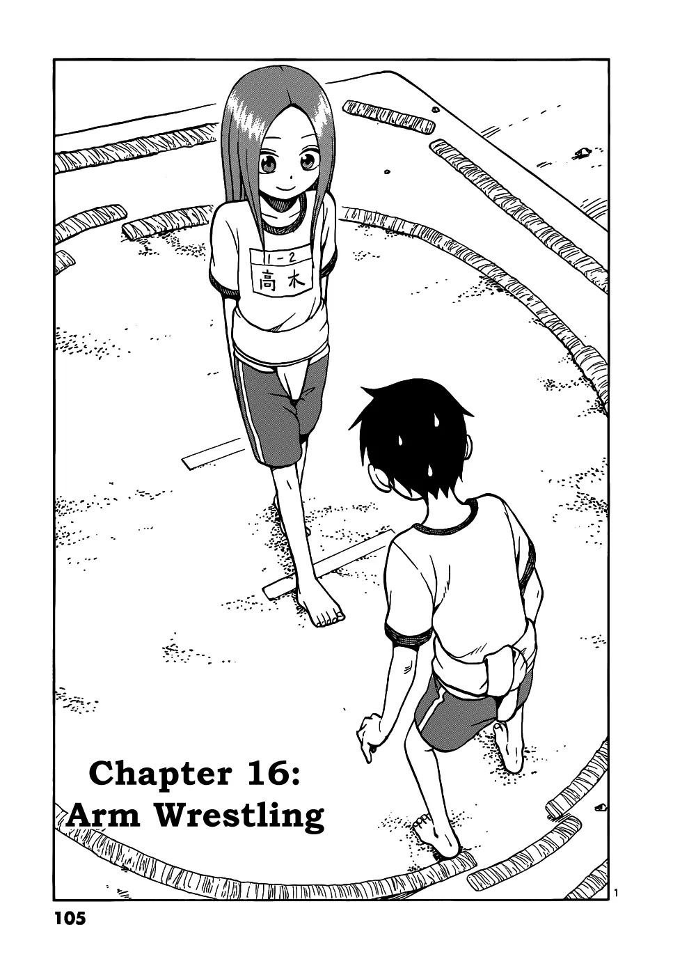 Karakai Jouzu no Takagi-san Chapter 16 page 2 - Chapter 16: Arm Wrestling