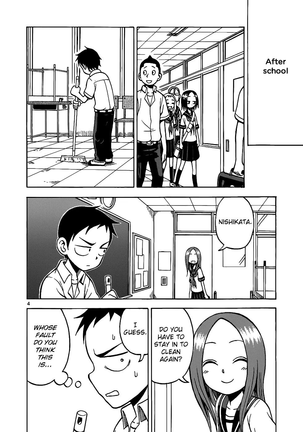 Karakai Jouzu no Takagi-san Chapter 16 page 5 - Chapter 16: Arm Wrestling