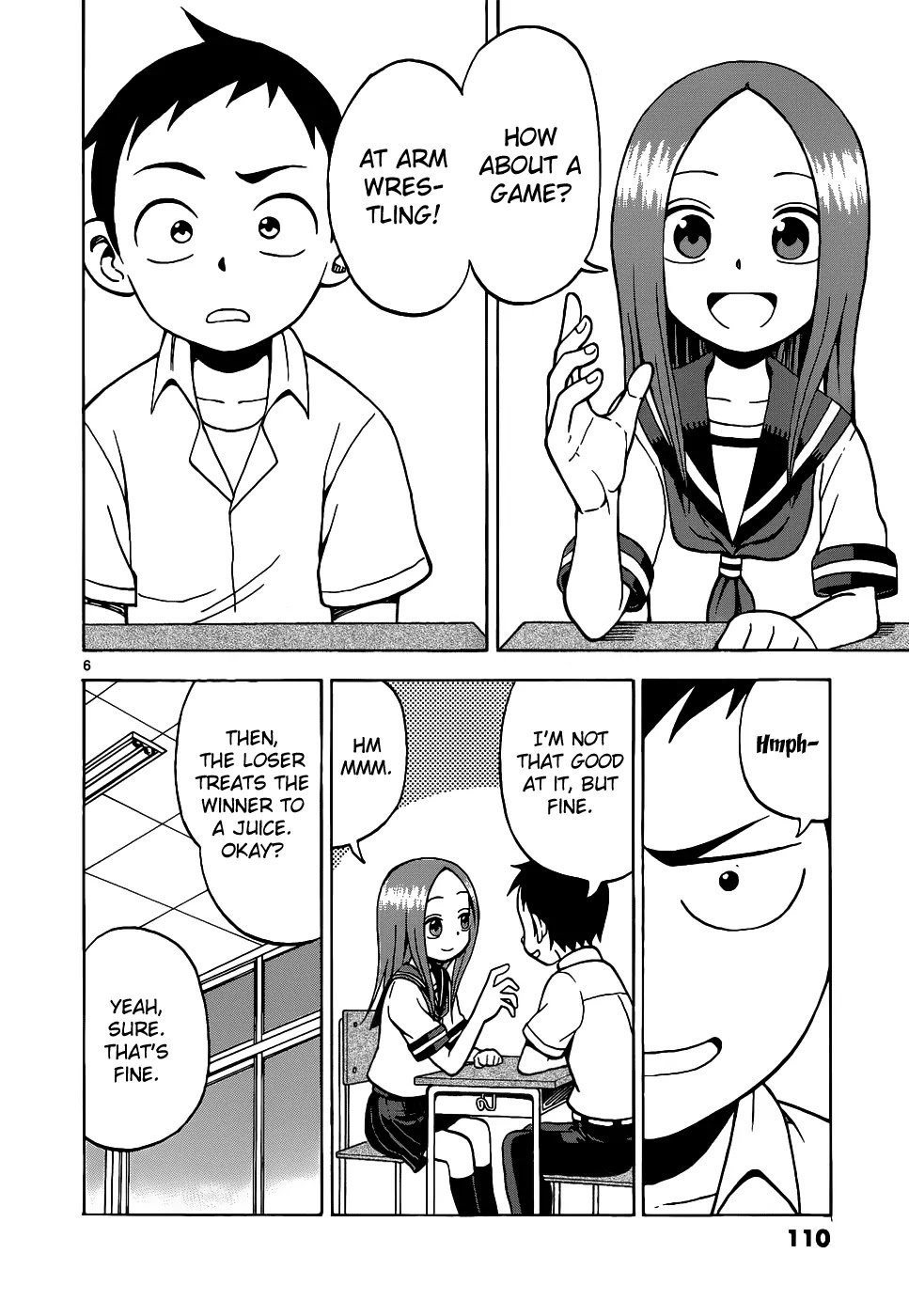 Karakai Jouzu no Takagi-san Chapter 16 page 7 - Chapter 16: Arm Wrestling