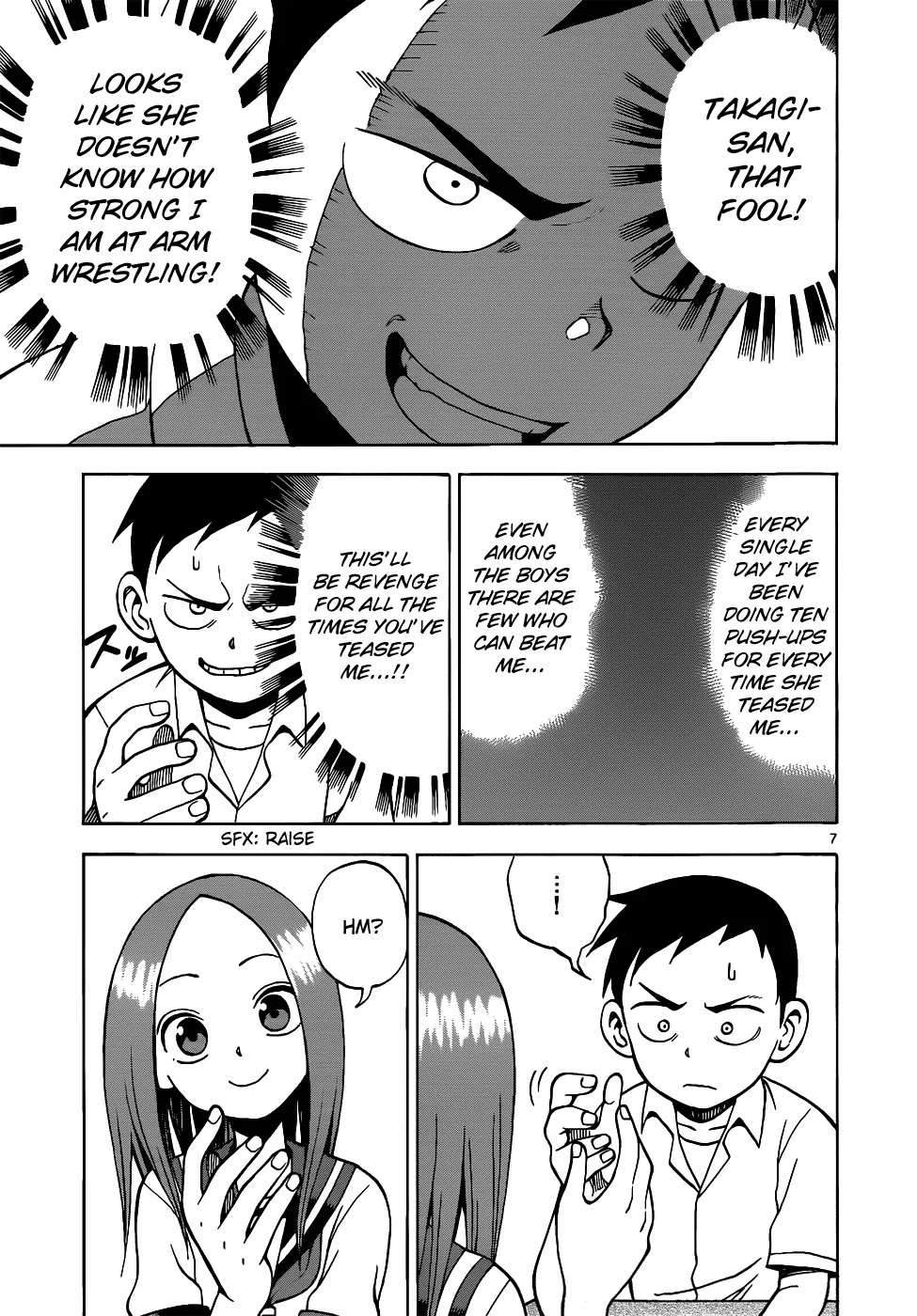 Karakai Jouzu no Takagi-san Chapter 16 page 8 - Chapter 16: Arm Wrestling