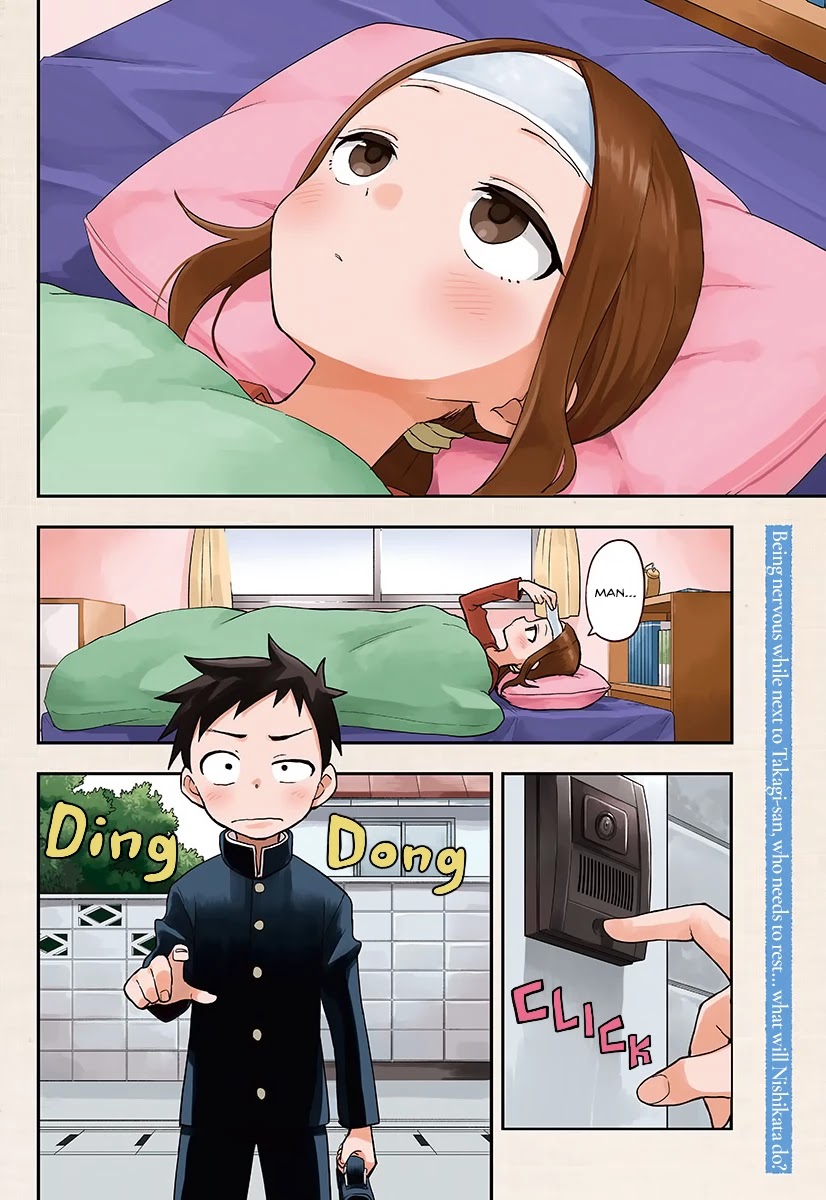 Karakai Jouzu no Takagi-san Chapter 160 page 2 - Chapter 160: House Visit