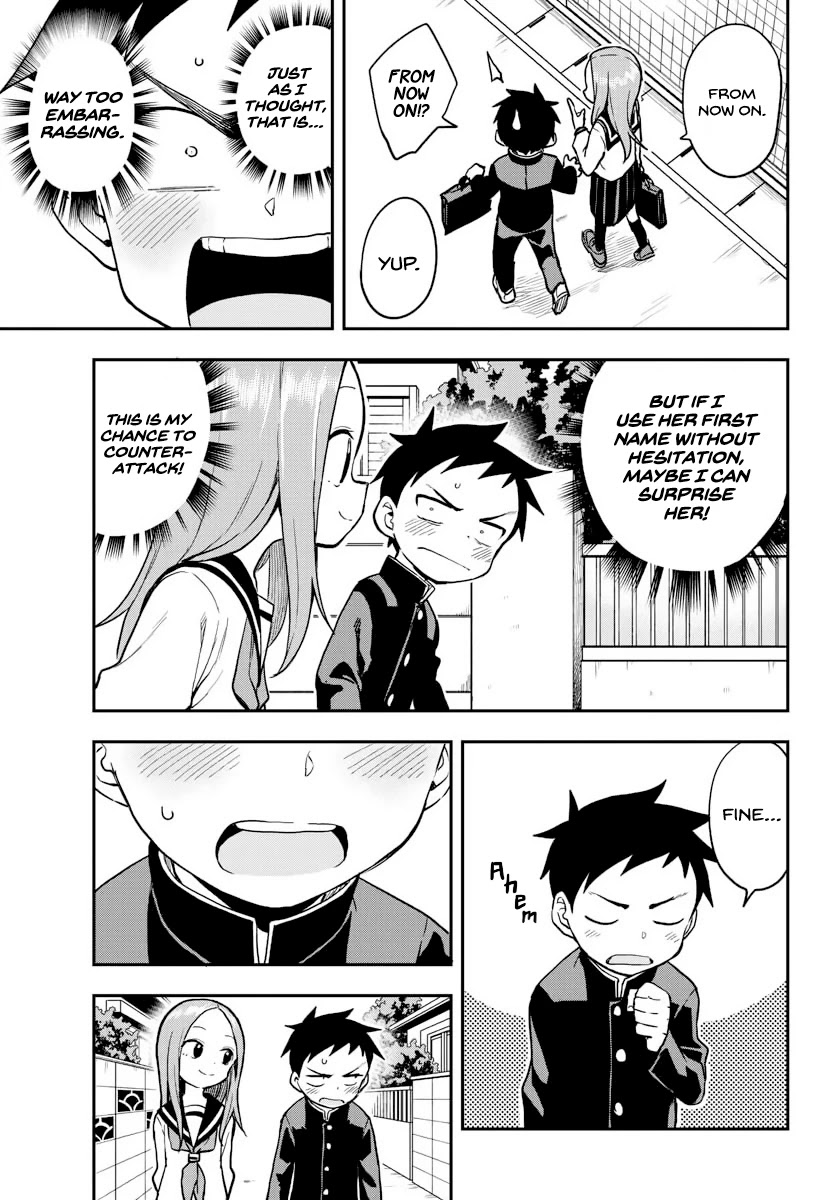 Karakai Jouzu no Takagi-san Chapter 161 page 10 - Chapter 161: Name
