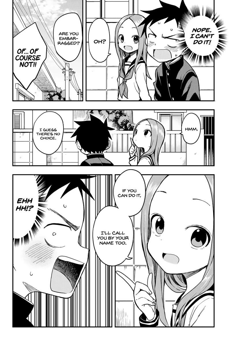 Karakai Jouzu no Takagi-san Chapter 161 page 11 - Chapter 161: Name