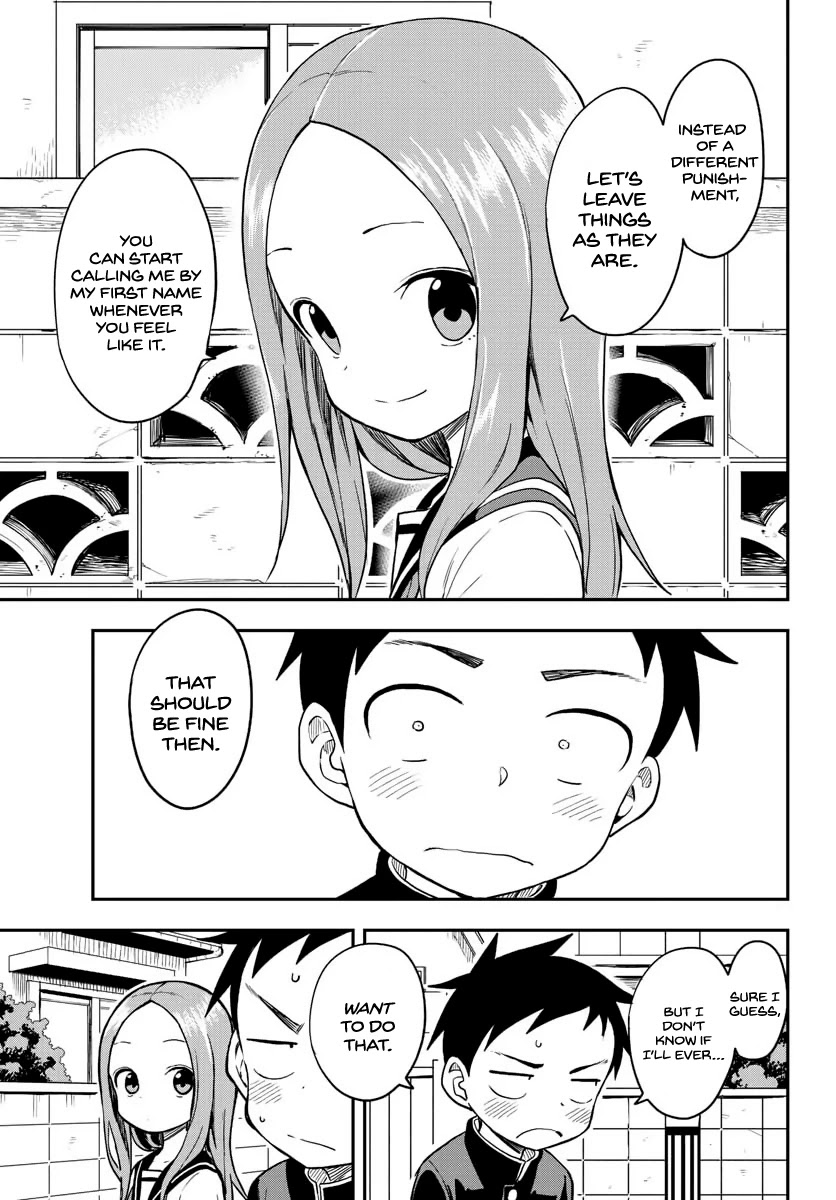 Karakai Jouzu no Takagi-san Chapter 161 page 14 - Chapter 161: Name