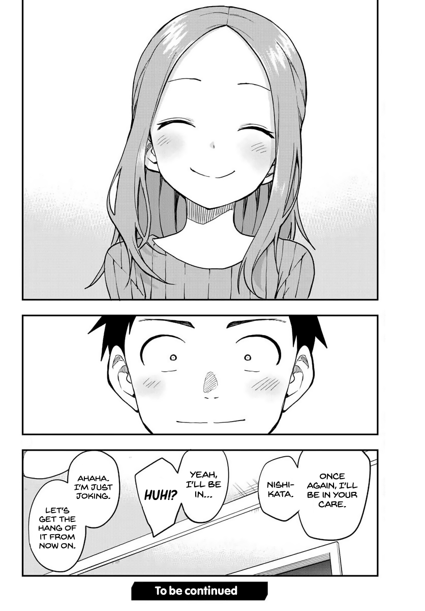 Karakai Jouzu no Takagi-san Chapter 161 page 19 - Chapter 161: Name