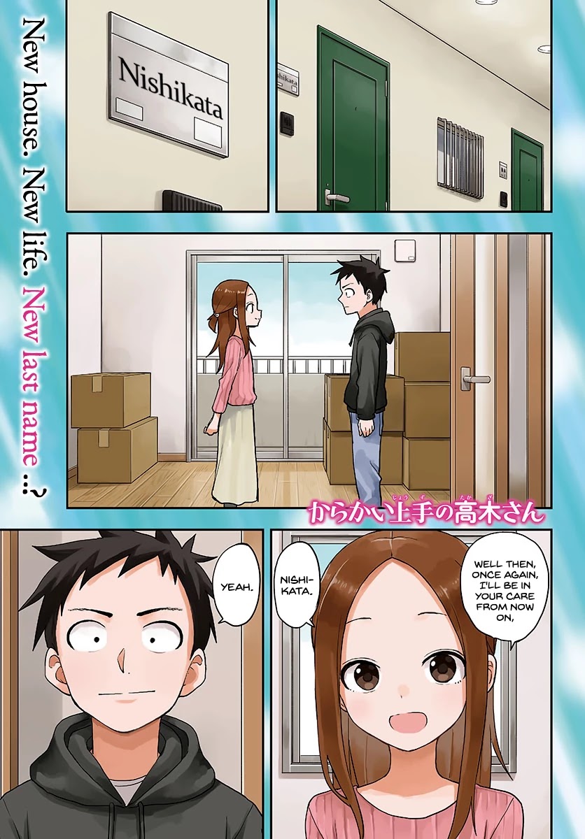 Karakai Jouzu no Takagi-san Chapter 161 page 6 - Chapter 161: Name