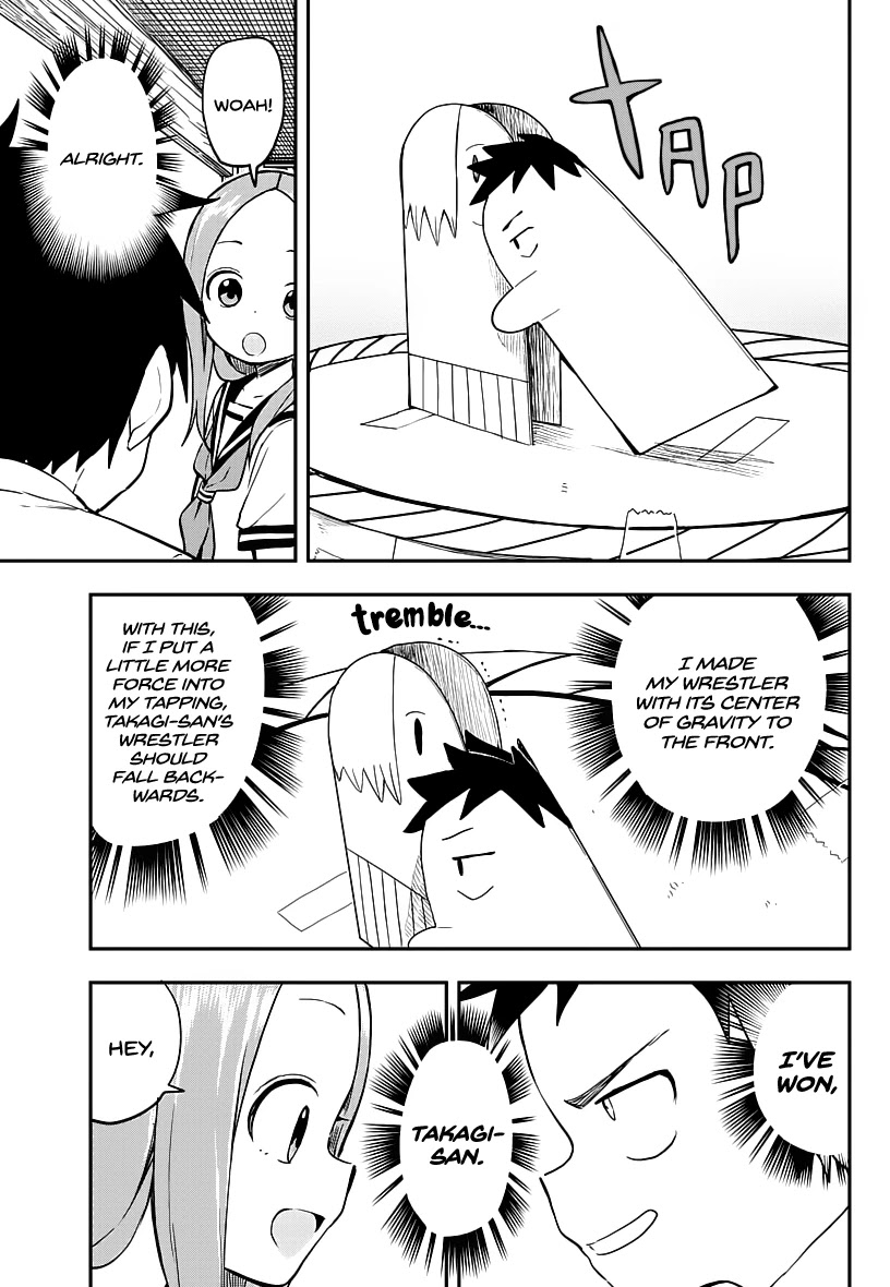 Karakai Jouzu no Takagi-san Chapter 162 page 10 - Chapter 162: Paper Sumo
