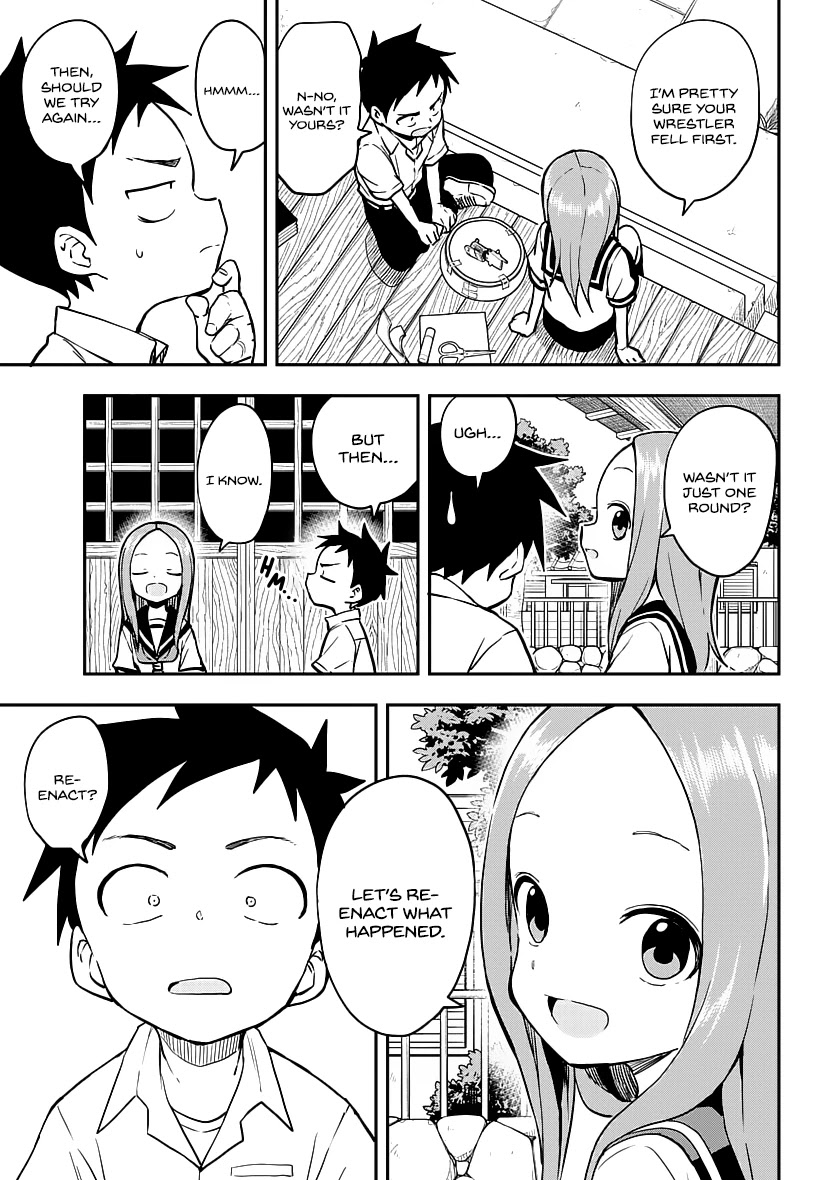 Karakai Jouzu no Takagi-san Chapter 162 page 14 - Chapter 162: Paper Sumo