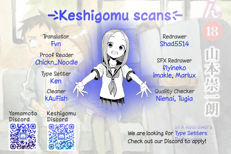 Karakai Jouzu no Takagi-san Chapter 162 page 20 - Chapter 162: Paper Sumo