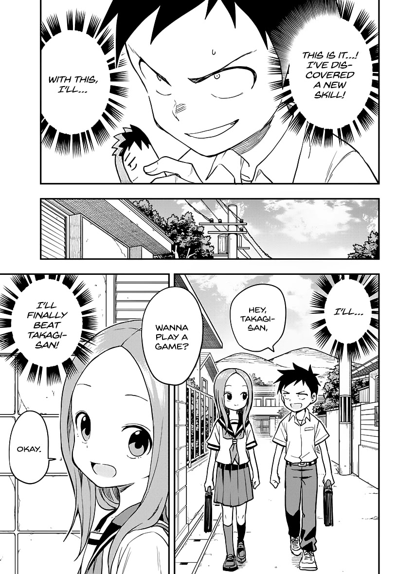 Karakai Jouzu no Takagi-san Chapter 162 page 6 - Chapter 162: Paper Sumo
