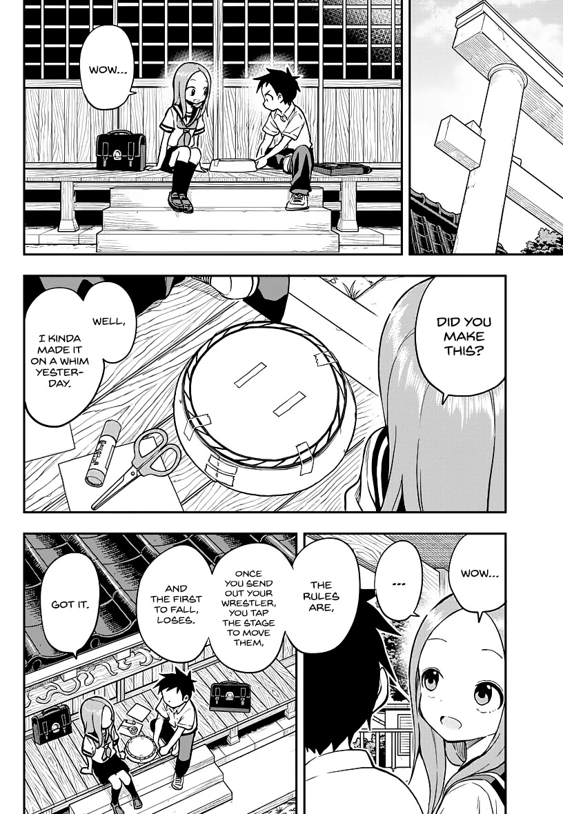 Karakai Jouzu no Takagi-san Chapter 162 page 7 - Chapter 162: Paper Sumo