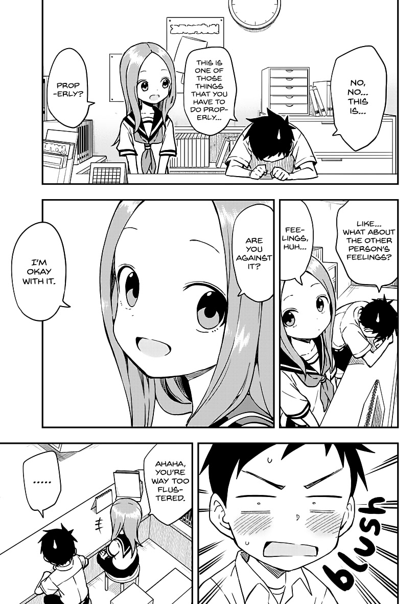 Karakai Jouzu no Takagi-san Chapter 163 page 9 - Chapter 163: Experience
