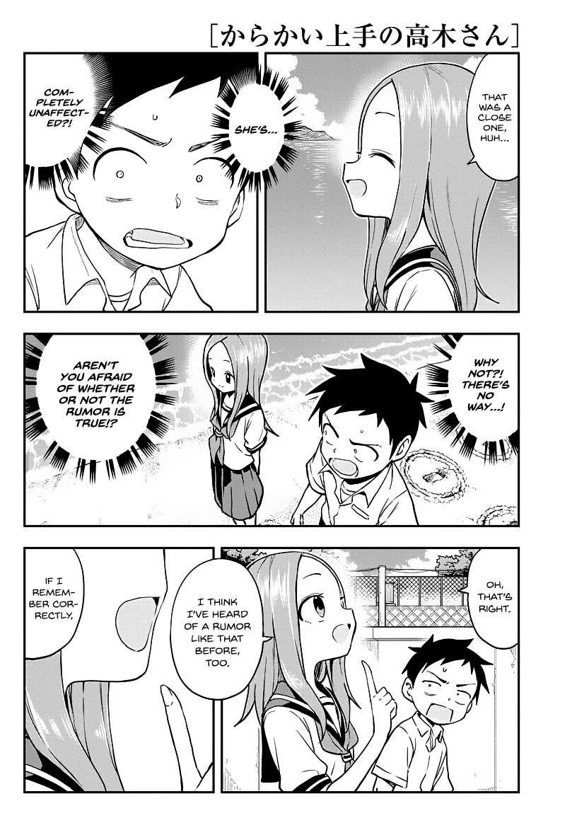 Karakai Jouzu no Takagi-san Chapter 164 page 10 - Chapter 164: Hopping