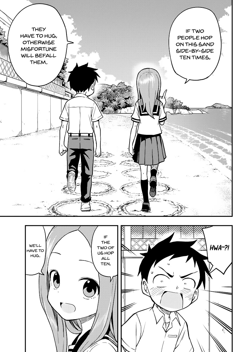 Karakai Jouzu no Takagi-san Chapter 164 page 11 - Chapter 164: Hopping