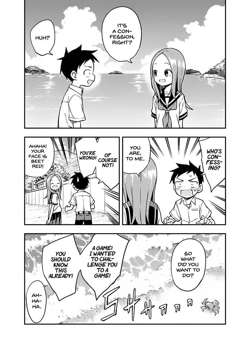 Karakai Jouzu no Takagi-san Chapter 164 page 3 - Chapter 164: Hopping