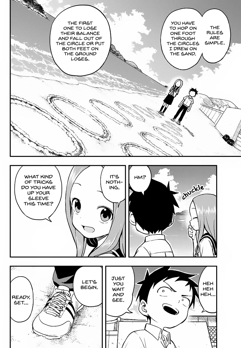 Karakai Jouzu no Takagi-san Chapter 164 page 4 - Chapter 164: Hopping