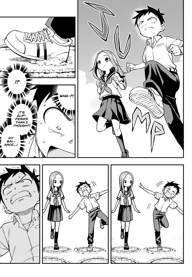 Karakai Jouzu no Takagi-san Chapter 164 page 5 - Chapter 164: Hopping