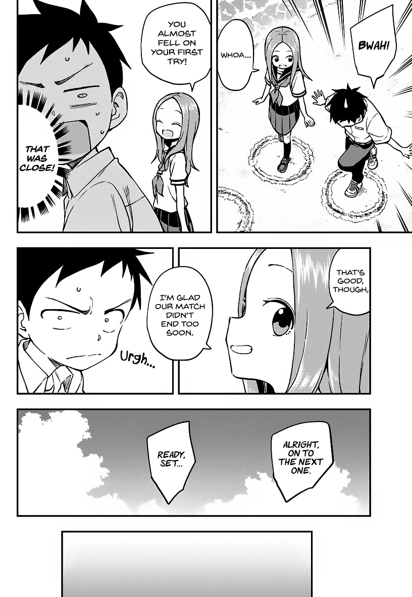 Karakai Jouzu no Takagi-san Chapter 164 page 6 - Chapter 164: Hopping