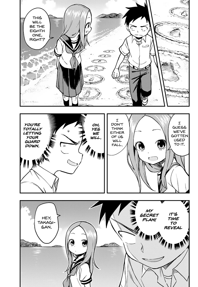 Karakai Jouzu no Takagi-san Chapter 164 page 7 - Chapter 164: Hopping