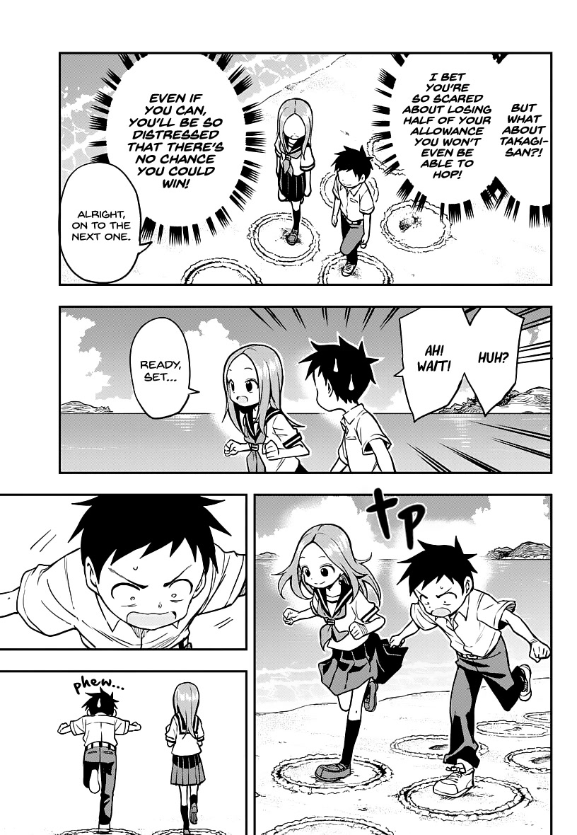 Karakai Jouzu no Takagi-san Chapter 164 page 9 - Chapter 164: Hopping