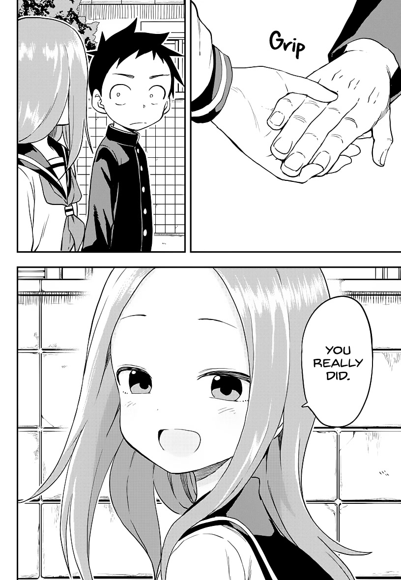 Karakai Jouzu no Takagi-san Chapter 165 page 14 - Chapter 165: Touch