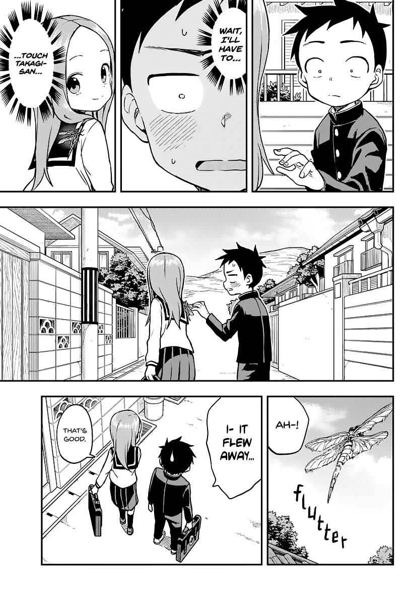 Karakai Jouzu no Takagi-san Chapter 165 page 3 - Chapter 165: Touch