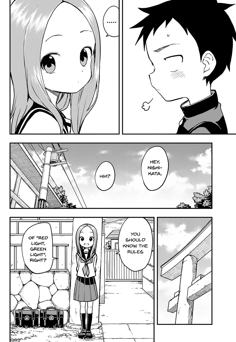 Karakai Jouzu no Takagi-san Chapter 165 page 4 - Chapter 165: Touch