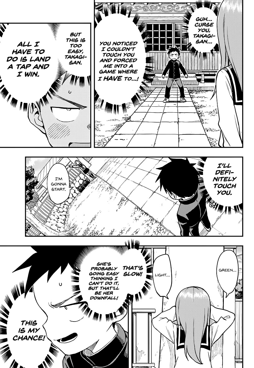 Karakai Jouzu no Takagi-san Chapter 165 page 5 - Chapter 165: Touch