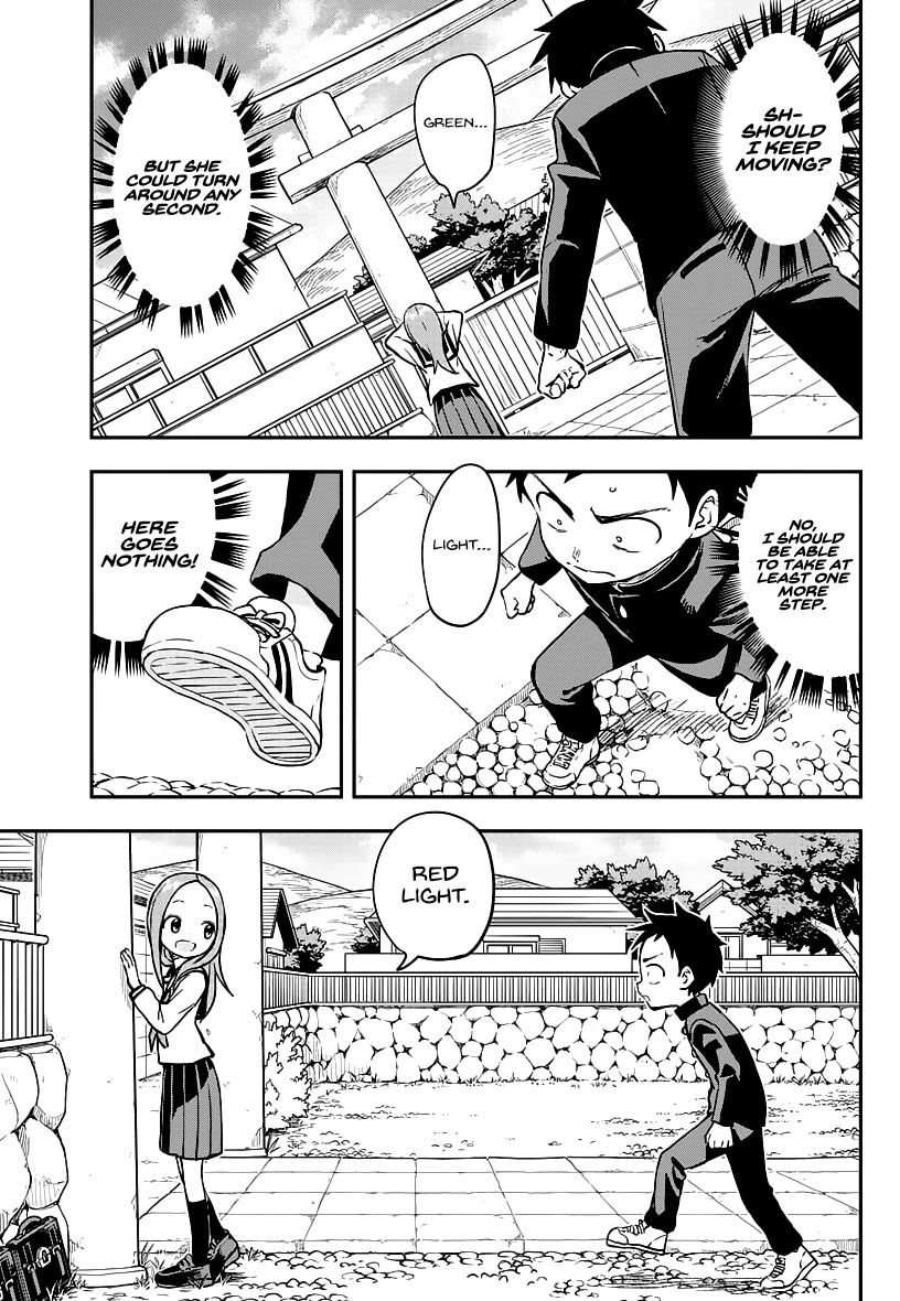 Karakai Jouzu no Takagi-san Chapter 165 page 7 - Chapter 165: Touch
