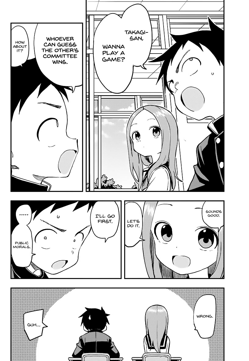 Karakai Jouzu no Takagi-san Chapter 166 page 10 - Chapter 166: Picking a Committee