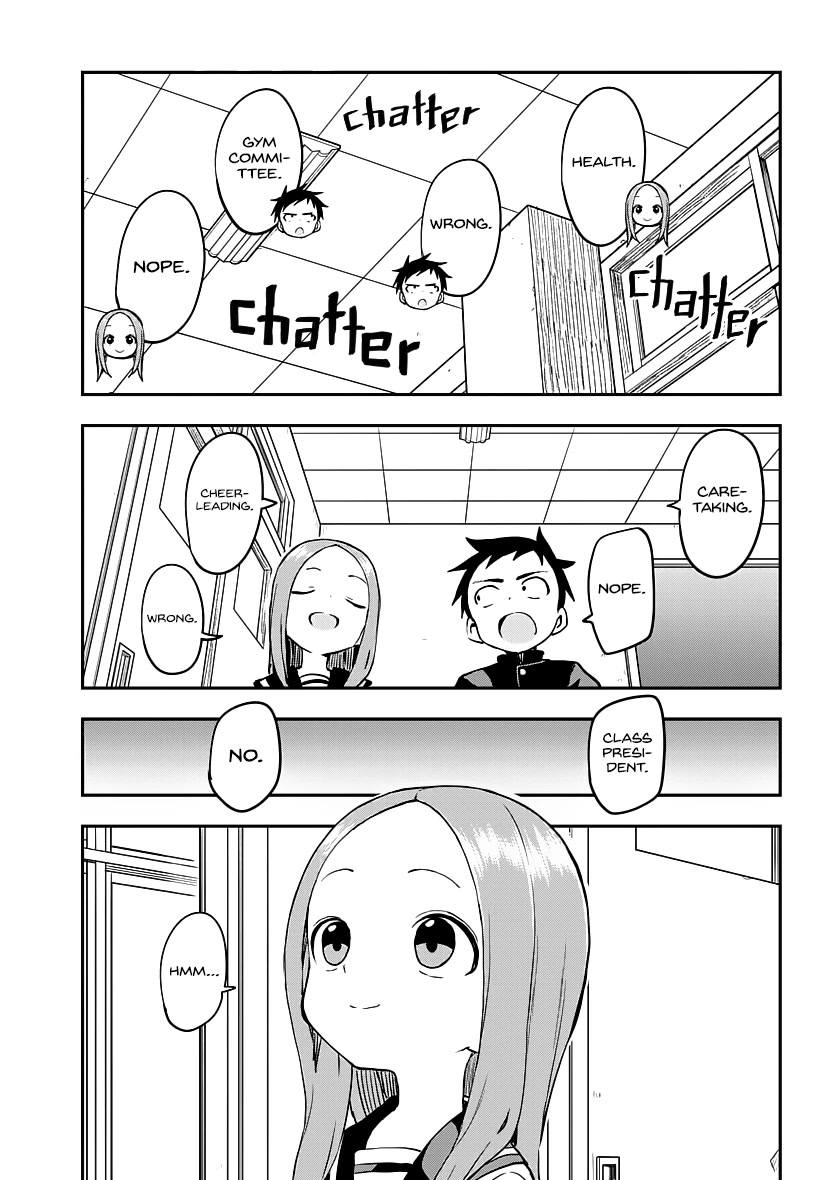 Karakai Jouzu no Takagi-san Chapter 166 page 11 - Chapter 166: Picking a Committee
