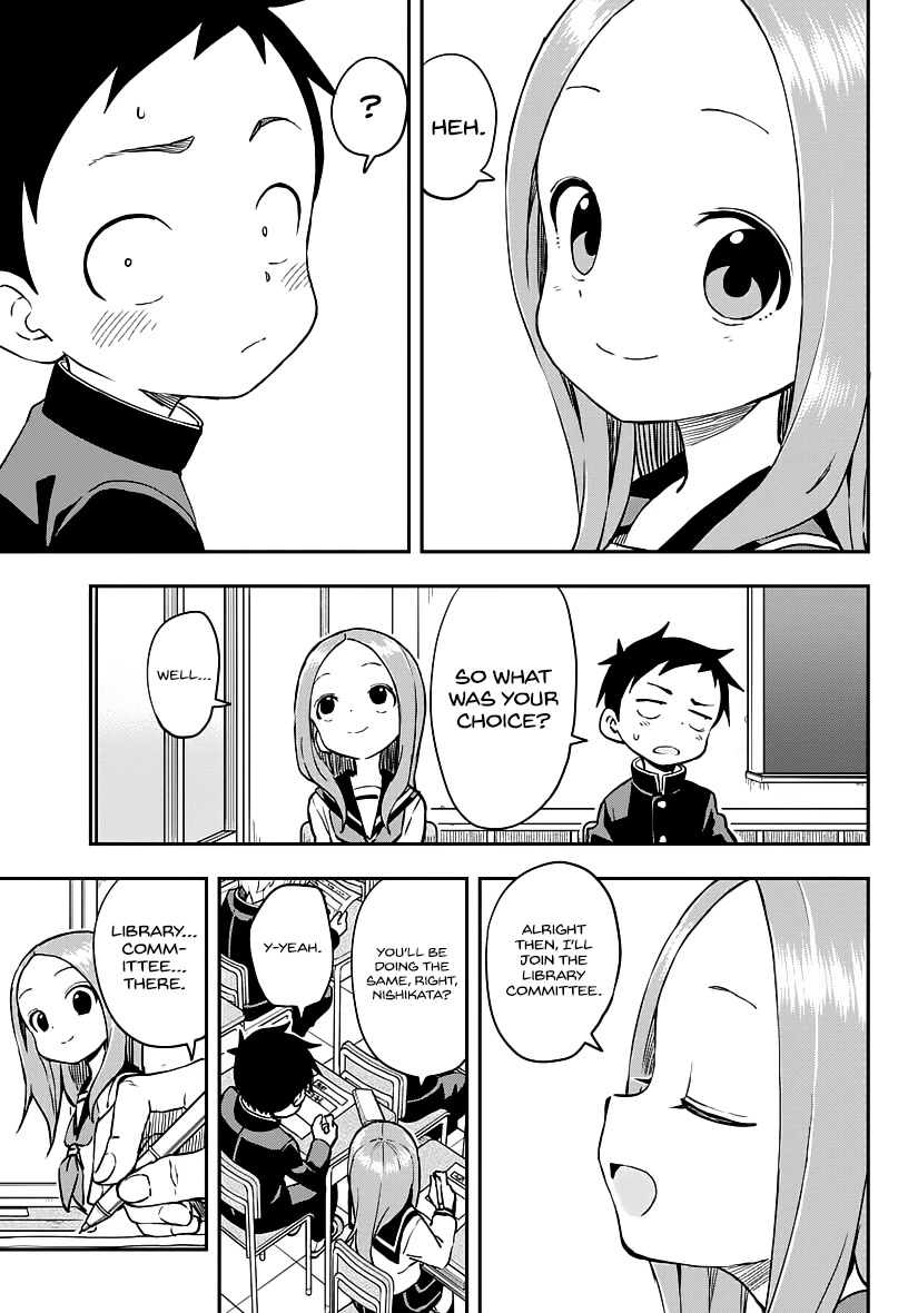 Karakai Jouzu no Takagi-san Chapter 166 page 17 - Chapter 166: Picking a Committee