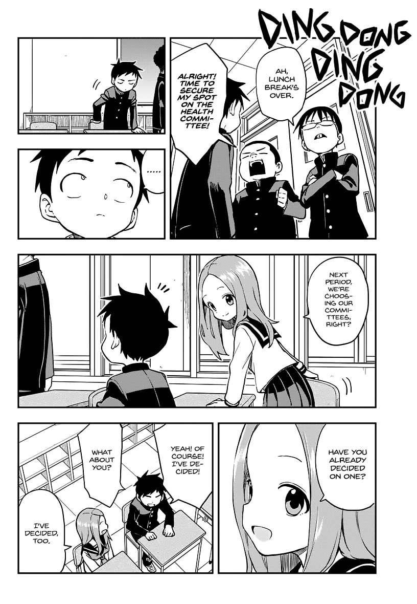 Karakai Jouzu no Takagi-san Chapter 166 page 6 - Chapter 166: Picking a Committee
