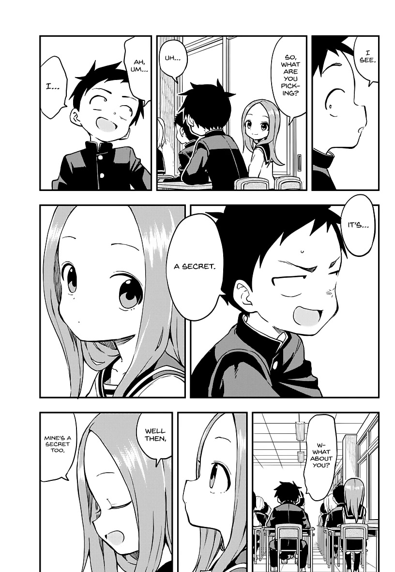 Karakai Jouzu no Takagi-san Chapter 166 page 7 - Chapter 166: Picking a Committee