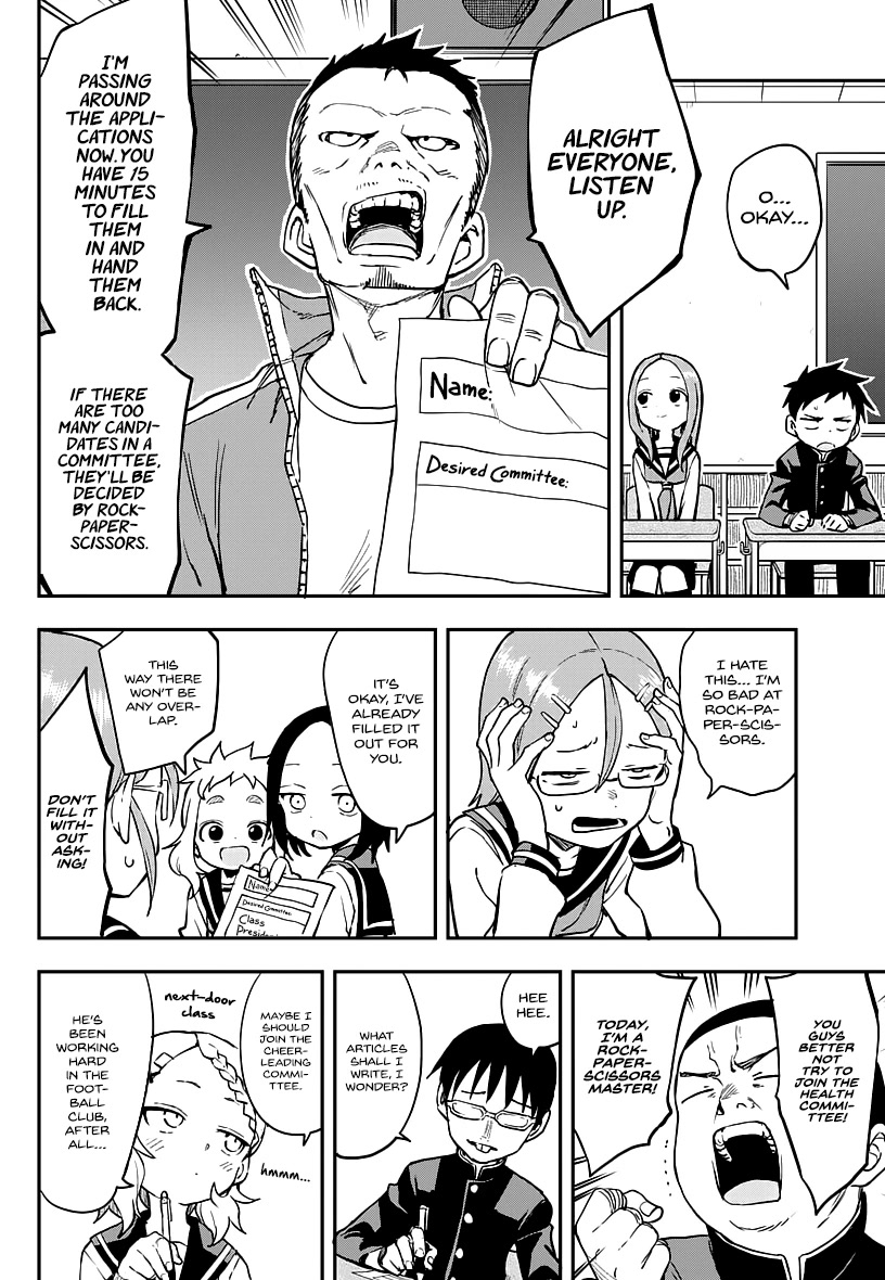 Karakai Jouzu no Takagi-san Chapter 166 page 8 - Chapter 166: Picking a Committee