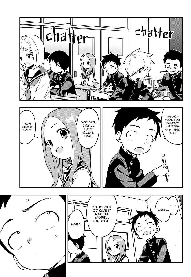 Karakai Jouzu no Takagi-san Chapter 166 page 9 - Chapter 166: Picking a Committee