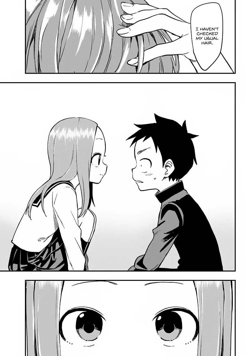Karakai Jouzu no Takagi-san Chapter 167 page 15 - Chapter 167: Hairstyle