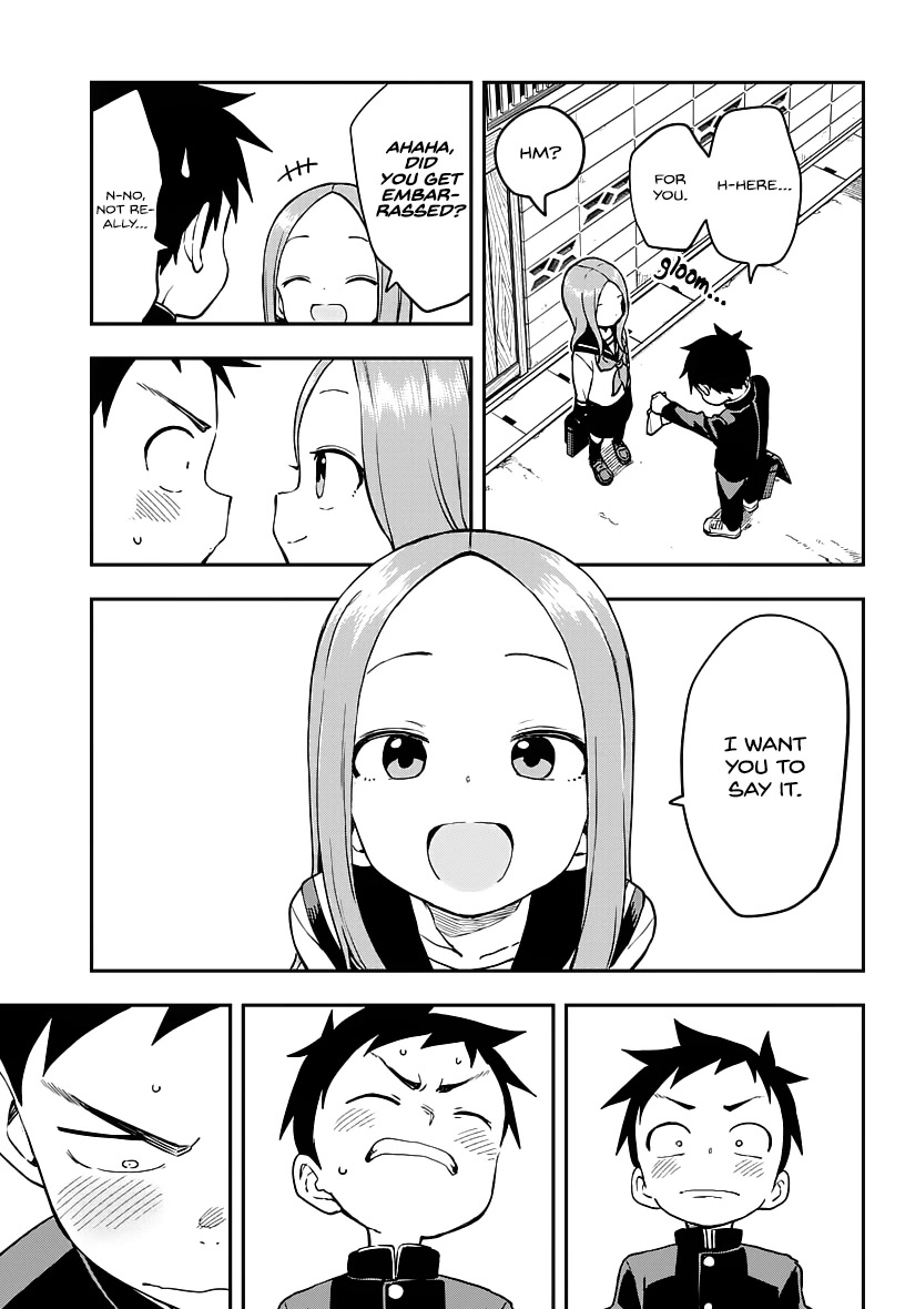 Karakai Jouzu no Takagi-san Chapter 168 page 13 - Chapter 168: Birthday