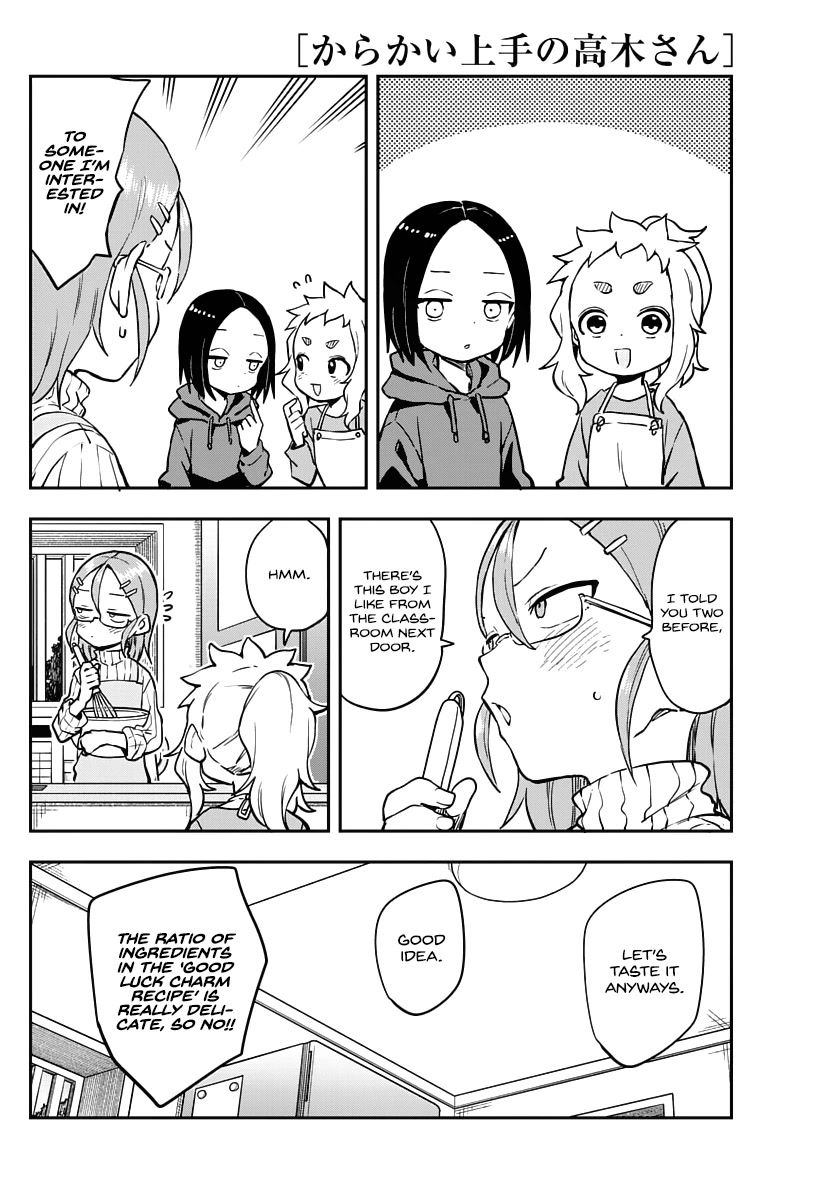 Karakai Jouzu no Takagi-san Chapter 169 page 4 - Chapter 169: Yukari's Valentine